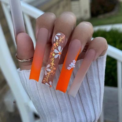 24 reusable nails,ABS acrylic press on nails,XXL straight square coffin nails,XXL straight square nails,acrilicas,acrilicnails,acrylic finger nails,acrylic nails,artificial fingernails,daisynails,decorationnails,design nails,floralnails,flowernails,frances,frenchnails,gelpolishnails,long nails,luxury nails,manicure,nail art,nail designer,naildesign,nailfashion,nails,nailsalon,nailsart,nailsdesign,nailsnailsnails,nailsofinstagram