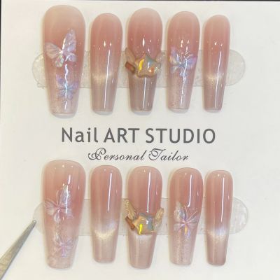 ABS acrylic press on nails,M handmadenails,S handmadenails