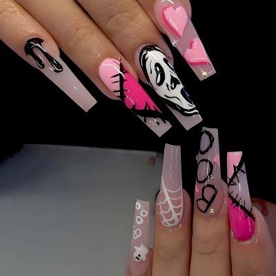 24 reusable nails,24nailskit,30nailskit,L handmadenails,M handmadenails,Oval nails,acrylic finger nails,acrylic nails,almond nails,artificial fingernails,blacknails,bluenails,brand nails,cat eye nails,cateyediamondhandmadenails,champagneglazednails,christmasnails,chromenails,chromenailspresson