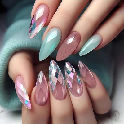 10 hand-made nails,24nailkit,30nailkit,ABS acrylic press on nails,M handmadenails,Oval nails,S handmadenails,XXL straight square coffin nails,acrilicas,acrilicnails,brand nails,cat eye nails,champagneglazednails,chromenails,chromenailspresson,crossnails,crystal hand-made nails