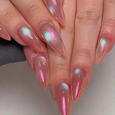 24 reusable nails,30nailkit,ABS acrylic press on nails,L handmadenails,M handmadenails,Oval nails